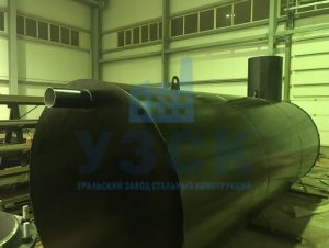 Резервуар горизонтальный стальной наземный в Копейске
