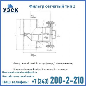 Фильтр сетчатый ФС по Т-ММ-11-2003 в Копейске