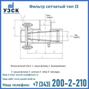 Фильтр сетчатый ФС по Т-ММ-11-2003 в Копейске