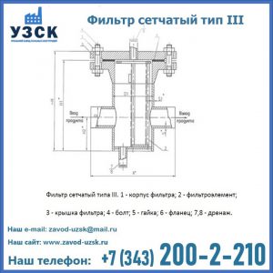 Фильтр сетчатый ФС по Т-ММ-11-2003 в Копейске